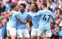 Gundogan lập cú đúp, Man City áp sát ngôi vô địch