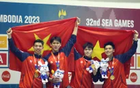 Đội tuyển bơi Việt Nam bảo vệ thành công HCV SEA Games