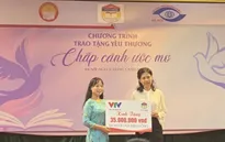 "Trao tặng yêu thương - Chắp cánh ước mơ" trao 35 triệu đồng và nhiều phần quà cho học sinh Trường PTCS Nguyễn Đình Chiểu