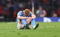 Chấn thương của De Bruyne có thể nghiêm trọng hơn dự kiến
