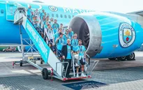 Man City trở về Anh sau cú ăn 3 vĩ đại