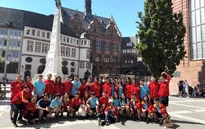 ĐT nữ Việt Nam tham quan thành phố Frankfurt