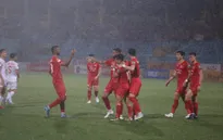 Thắng Hồng Lĩnh Hà Tĩnh tại Hàng Đẫy, CLB Công An Hà Nội vươn lên dẫn đầu V.League 2023