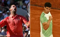 Djokovic và Alcaraz tiến vào vòng 4 Pháp mở rộng