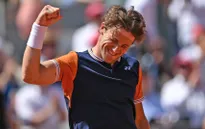 Casper Ruud gặp Holger Rune tại tứ kết Pháp mở rộng 2023