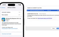 Apple cập nhật bản vá bảo mật khẩn cấp dành cho iPhone, iPad và Mac