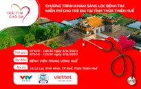 Trái tim cho em sẽ đến với Thừa Thiên Huế