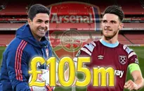 Vì sao "bom tấn" 105 triệu bảng không ra sân trong trận Arsenal - Barcelona?