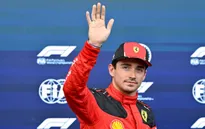 Charles Leclerc giành vị trí xuất phát đầu tiên tại GP Bỉ