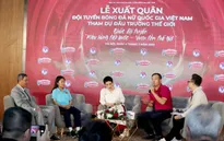 ĐT nữ Việt Nam giao lưu cùng 2 nhà vô địch thế giới