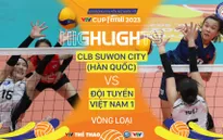 Highlights | CLB Suwon City (Hàn Quốc) vs ĐT Việt Nam 1 | VTV Cup Ferroli 2023