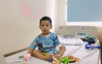 Bệnh nhi 2 tuổi ở Ninh Bình đã phẫu thuật thành công và sắp được ra viện