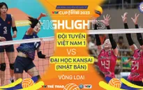 Highlights | ĐT Việt Nam 1 vs Đại học Kansai (Nhật Bản) | Bán kết VTV Cup Ferroli 2023