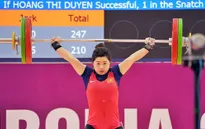 Cử tạ Việt Nam dự ASIAD 19 với 3 VĐV: Trịnh Văn Vinh, Hoàng Thị Duyên, Quàng Thị Tâm
