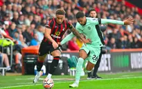 Chelsea giành 1 điểm nhạt nhòa trên sân Bournemouth