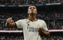 Tân binh Jude Bellingham tiếp tục tỏa sáng trong màu áo Real Madrid