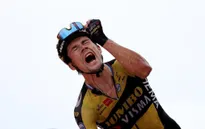 Primoz Roglic về nhất chặng 8 giải đua xe đạp La Vuelta