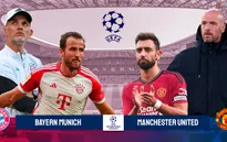 Thông tin trước loạt trận UEFA Champions League rạng sáng 21/9: Tâm điểm Bayern Munich - Man Utd