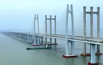 Trung Quốc khánh thành tuyến đường sắt cao tốc vượt biển đầu tiên