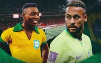 Neymar xô đổ kỷ lục ghi bàn của huyền thoại Pele