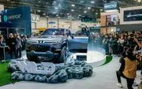Ô tô điện thông minh của VinFast gây chú ý tại CES 2024