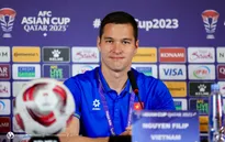 Thủ môn Nguyễn Filip tin đội tuyển Việt Nam sẽ đạt được mục tiêu 3 điểm trước Indonesia