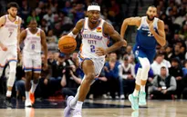 Oklahoma City Thunder áp sát ngôi đầu bảng miền Tây NBA