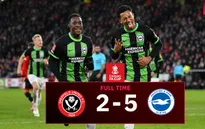 Vòng 4 cúp FA | Brighton đi tiếp sau cơn mưa bàn thắng