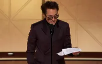 Quả cầu vàng 2024: Nhận giải Nam phụ, Robert Downey Jr. tự gọi mình là "người tiến bộ nhất"