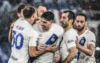 Inter Milan giành trọn 3 điểm trên sân của AS Roma