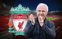 Sven-Goran Eriksson sẽ dẫn dắt đội huyền thoại Liverpool