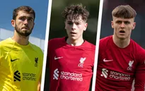 Dàn cầu thủ trẻ do Liverpool đào tạo được HLV Jurgen Klopp tin dùng