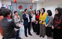 Thủ tướng Phạm Minh Chính thăm các cơ quan truyền thông vào chiều 30 Tết