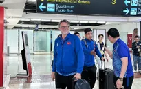 Thầy trò HLV Philippe Troussier đã ổn định nơi ăn nghỉ, sẵn sàng cho buổi tập đầu tiên tại Jakarta