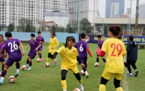 ĐT U16 nữ Việt Nam tập trung chuẩn bị thi đấu giao hữu quốc tế