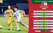 Lịch thi đấu và trực tiếp V.League hôm nay 8/3 | Tâm điểm CLB Hà Nội vs CLB Quảng Nam