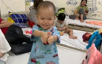 Cháu bé ở Thanh Hóa mắc bệnh tim bẩm sinh đã được ra viện