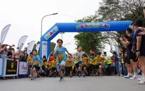 Giải chạy Kids Run the Earth đón tiếp gần 2.000 vận động viên nhí tham gia tranh tài quanh Hồ Tây