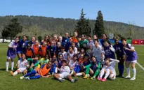ĐT U16 nữ Việt Nam thi đấu nỗ lực trước ĐT U16 Mỹ