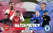 Thông tin trước trận đấu: Arsenal vs Chelsea | 02h00 ngày 24/4
