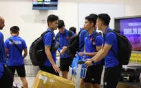 ĐT futsal Việt Nam về nước