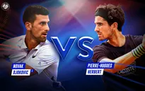 Novak Djokovic thắng thuyết phục tại vòng 1 Pháp mở rộng