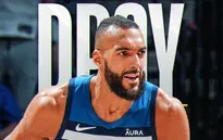 Rudy Gobert giành giải thưởng cầu thủ phòng ngự của năm tại NBA