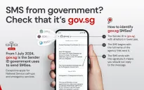Singapore áp dụng sáng kiến chống giả mạo tin nhắn của chính phủ