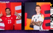 Lịch thi đấu và trực tiếp Euro 2024 hôm nay trên VTV: Thụy Sĩ vs Đức tranh ngôi đầu bảng A