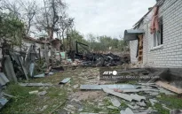 Trung tâm thành phố Kharkov (Ukraine) trúng bom, nhiều người bị thương
