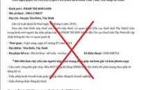 Giả danh cán bộ thuế lừa kê khai nộp thuế điện tử