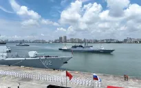 Nga, Trung Quốc tập trận trên biển