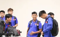Đội tuyển U19 Việt Nam đã có mặt tại Surabaya sau trọn 1 ngày di chuyển