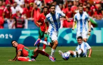 Kết quả môn bóng đá nam Olympic Paris sáng 25/7: Argentina bất ngờ thua Ma-rốc
